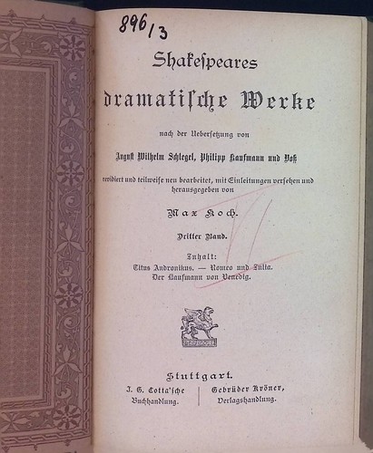 Shakespeare dramatische - shakespeare's,