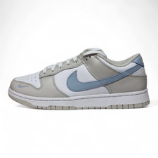Nike Dunk Low Light Bone Armory Blue Unisex Sneaker | HF0023 100