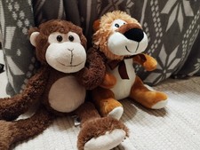 Plüschtier Löwe Affe Kuscheltier