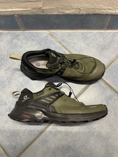Damen Schuhe Wanderschuhe Trekking Salomon X Raise Größe 40,5 Gr 7 Gore Tex Grün