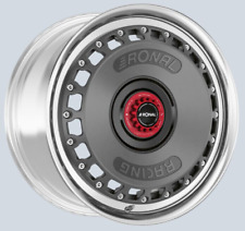 4x RETRO Wheels Ronal RR10 7x15 4x100 ET:37 VW GOLF 1 2 3 - USA - 2-Piece Wheels