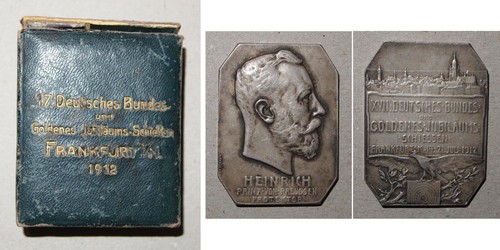 Medaille mit etui - mit, 17