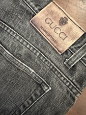 Gucci herren jeans schwarz - gucci,
