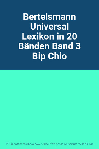 Bertelsmann universal lexikon - universal,