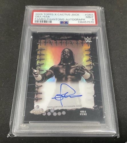 Topps cactus jack wwe oba - jack,