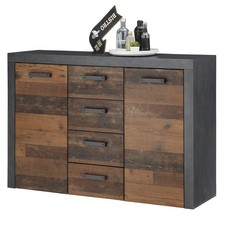 Kommode - Old Wood Vintage - Matera - 2 Türen - 135 cm Sideboard Kommode TV