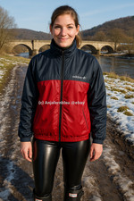 Adidas Vintage Oldschool Regenjacke Kultobjekt GB16 US14 42 shiny Glanznylon