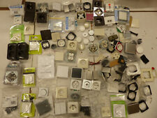 RESTPOSTEN 100x Steckdosen Schalter Wippen Abdeckungen Merten Berker Busch-Jäger