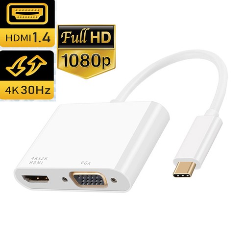 Typ auf hdmi vga adapter - auf, 4k