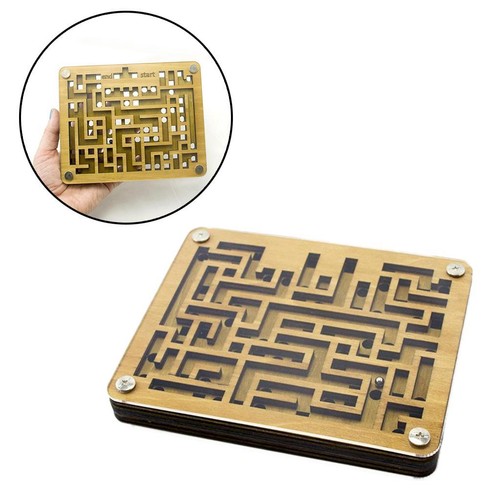 Traditionelles tisch labyrinth - traditionelles,