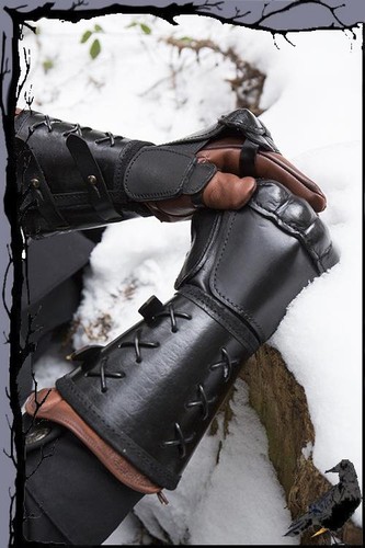 Mittelalter larp handschuh - mittelalter,