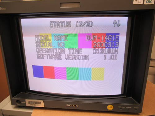 Sony bvm 14g1e - bvm-14g1e,
