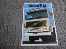 Volvo F12 LKW Truck Prospekt