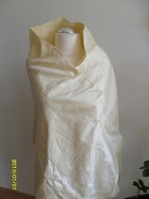 Seide neu Dupion  vanillegelb