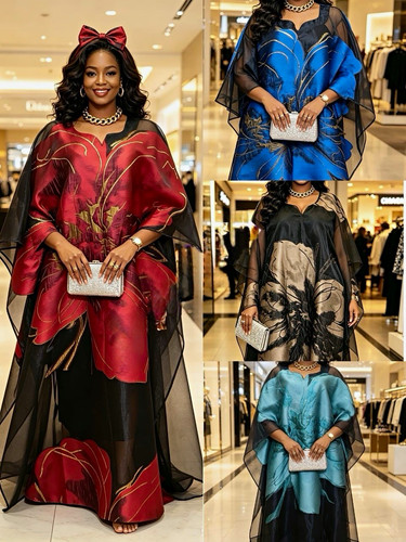 Damen kaftan boubou - kaftan/boubou, maxikleid