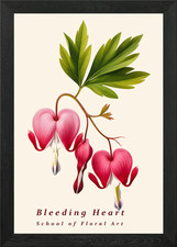 Blutendes Herz Blumen Kunst