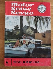 Motor Reise Revue 06/1963 BMW