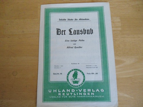 Der lausbub notenblatt für - der,