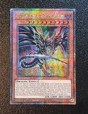 Yugioh RA04-EN003 Red-Eyes Darkness Metal Dragon (alt artwork) QCSR 1st MINT