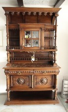 Buffetschrank , Nussbaum, Frankreich, Gründerzeit ca. 1880