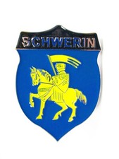Schwerin Magnet Metall Wappen