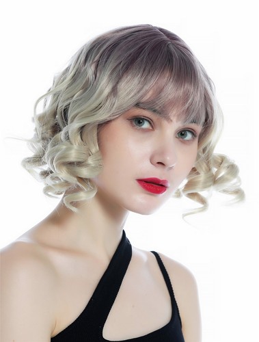 Perücke damen kurz pony - damen,