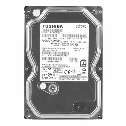 Festplatte toshiba dt01aca050 - toshiba,