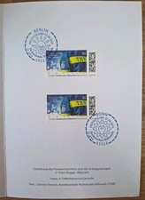 Ministerfaltkarte 75 Jahre Technisches Hilfswerk THW 2025 Erstausgabe