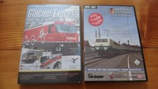 2 x Add On Microsoft Train Simulator / Glacier Express / German Railroads Platin