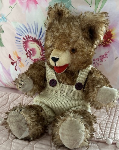 Schöner alter teddy teddybär - teddy,