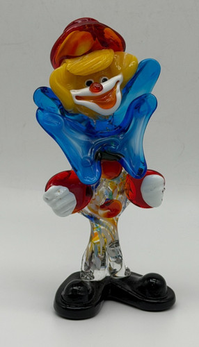 Bunter vintage murano glas - murano,
