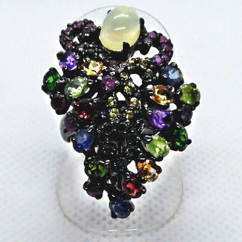 Cabochon feueropal multistein - cabochon,