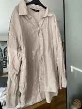 LCW Vision Bluse beige 36 S Damen Hemd Baumwolle
