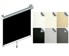 Schnapprollos Verdunkelung Thermo außen silber anschrauben ohne bohren klemmen