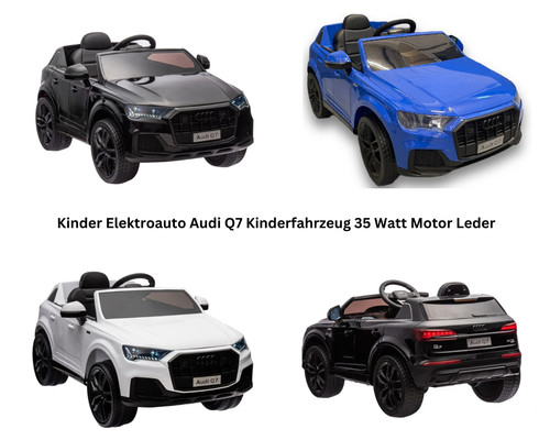 Audi elektro kinderauto - q7, 12v