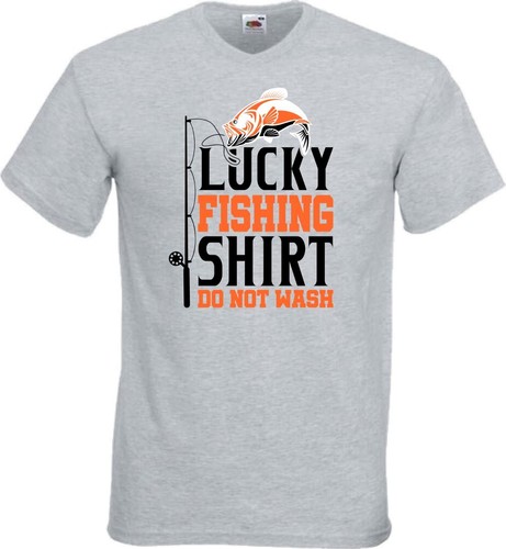 Lucky fishing shirt not - do,
