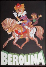 Zirkus berolina kunstplakat - zirkus,