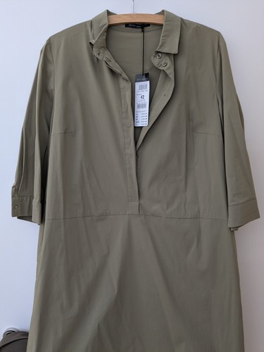 Comma kleid khaki größe - kleid, 42