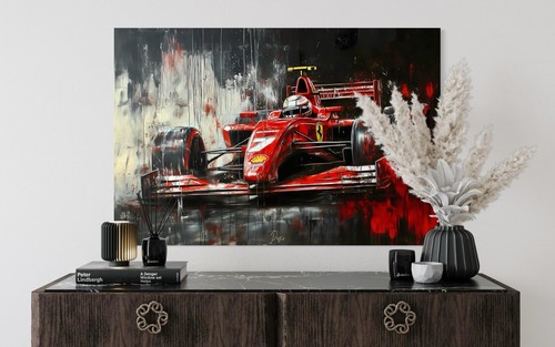 Michael schumacher leinwand - michael,