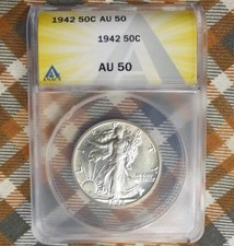1942 ANACS AU 50 Liberty