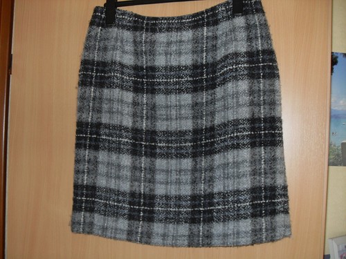Wollrock damen kariert - damen,
