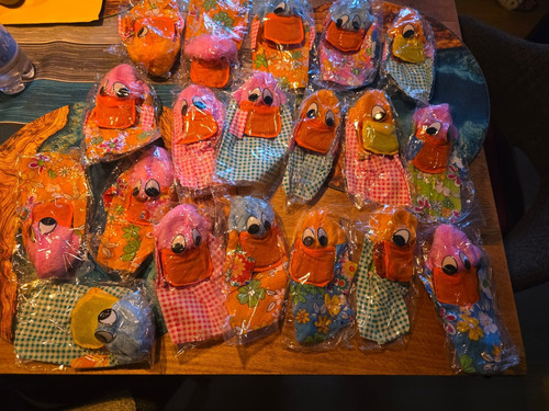 Handpuppe mit - 19, st.