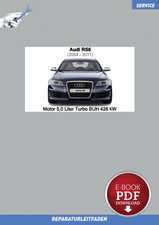 PDF Ebook Audi RS6 (2004-2011) Reparaturleitfaden Motor 5,0 Liter Turbo BUH 4...