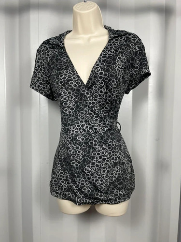 Damen schwarz grau kreis - damen,