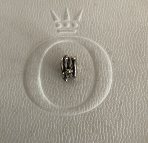 Pandora charm bicolor wellen - charm,