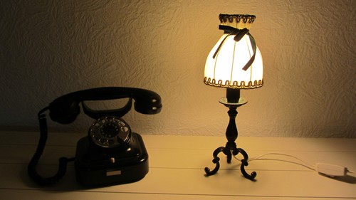 Lampe 50s 60s tischlampe - 60s,