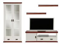 Wohnwand 4tlg Landhausstil TV