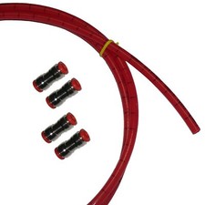 Fußbodenheizung Wasser 8mm Reparaturset Verbinder Durchgang Steckverbinder Rohr