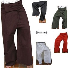 Fisherman-Umstands-yoga-Hose-trousers-Pants Wrap on Wickel goa thai tai chi inde
