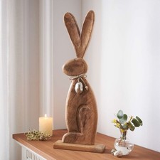 Oster Figur, Holz  Osterhase